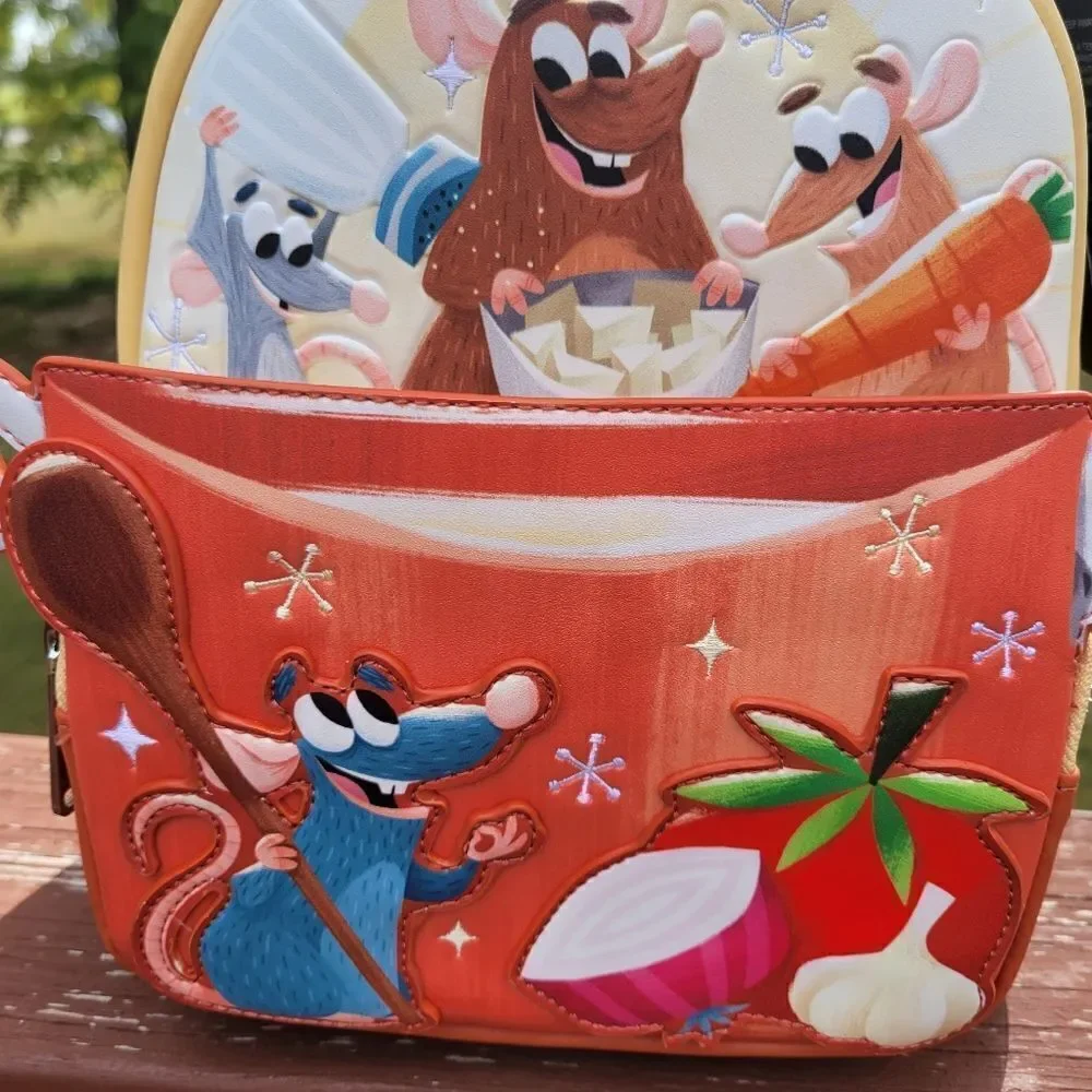 Loungefly Disney Pixar Moments Ratatouille Cooking Pot Mini Backpack